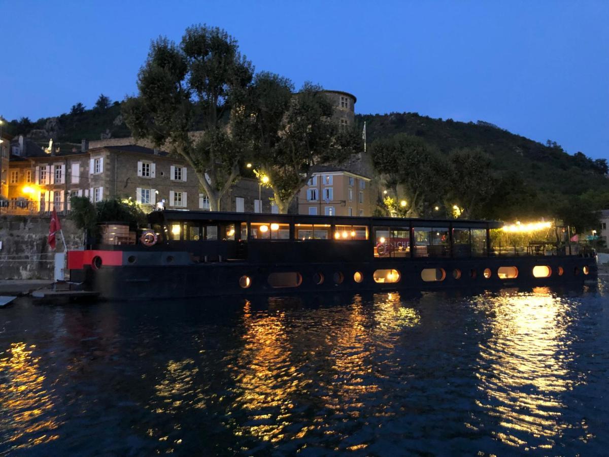 La Peniche - Bed And Bicycle - Tournon Hotel ภายนอก รูปภาพ