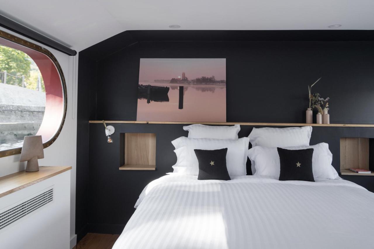 La Peniche - Bed And Bicycle - Tournon Hotel ภายนอก รูปภาพ